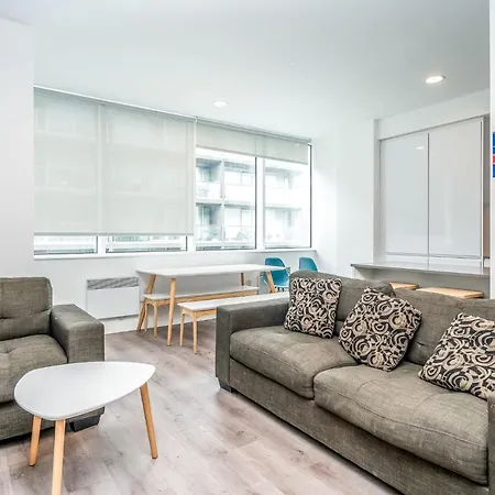 Apartmán Ensuite Single With Shared Kitchen In Quays *